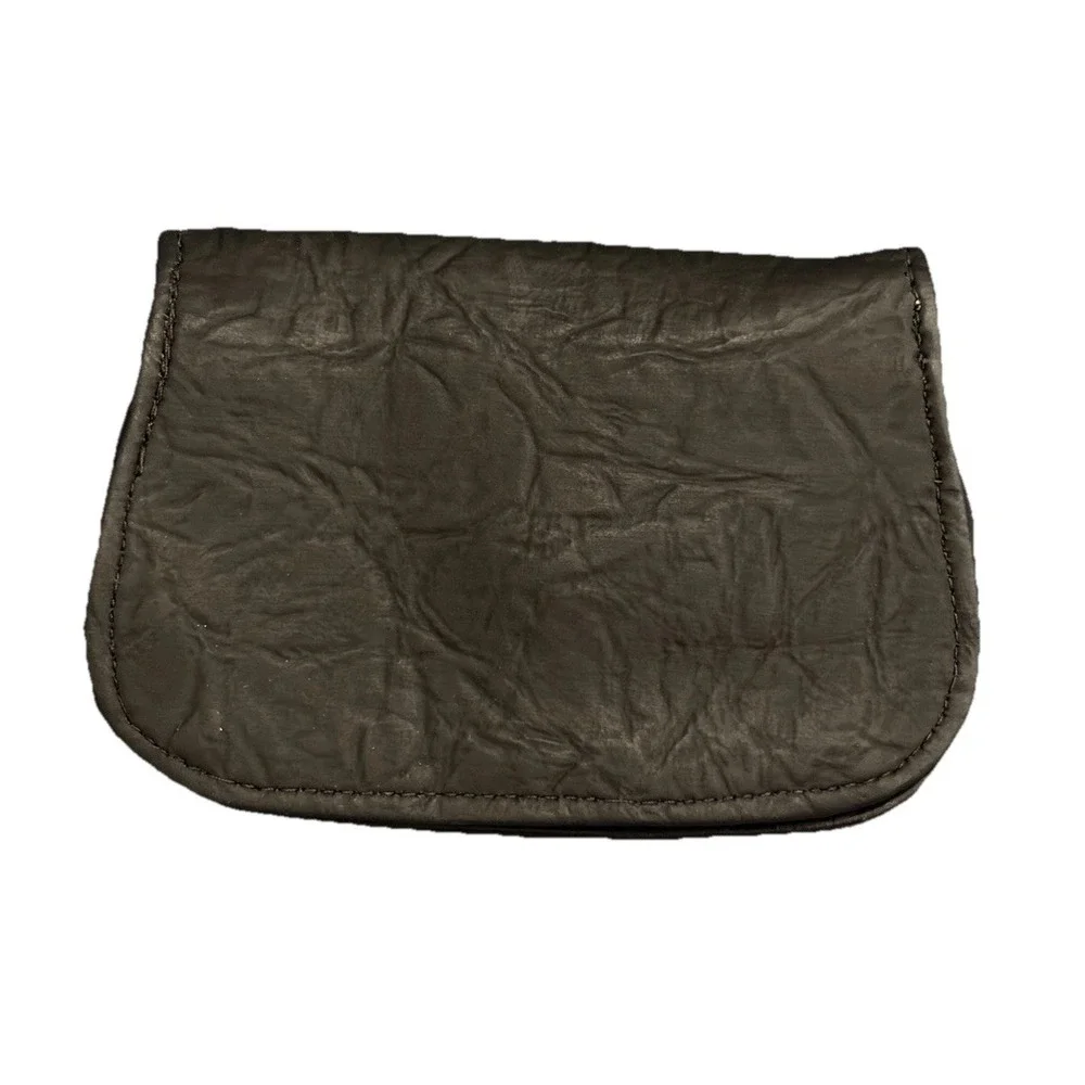 Dooney & Bourke All Weather Leather Small Black Purse Coin Wallet Pouch Vintage